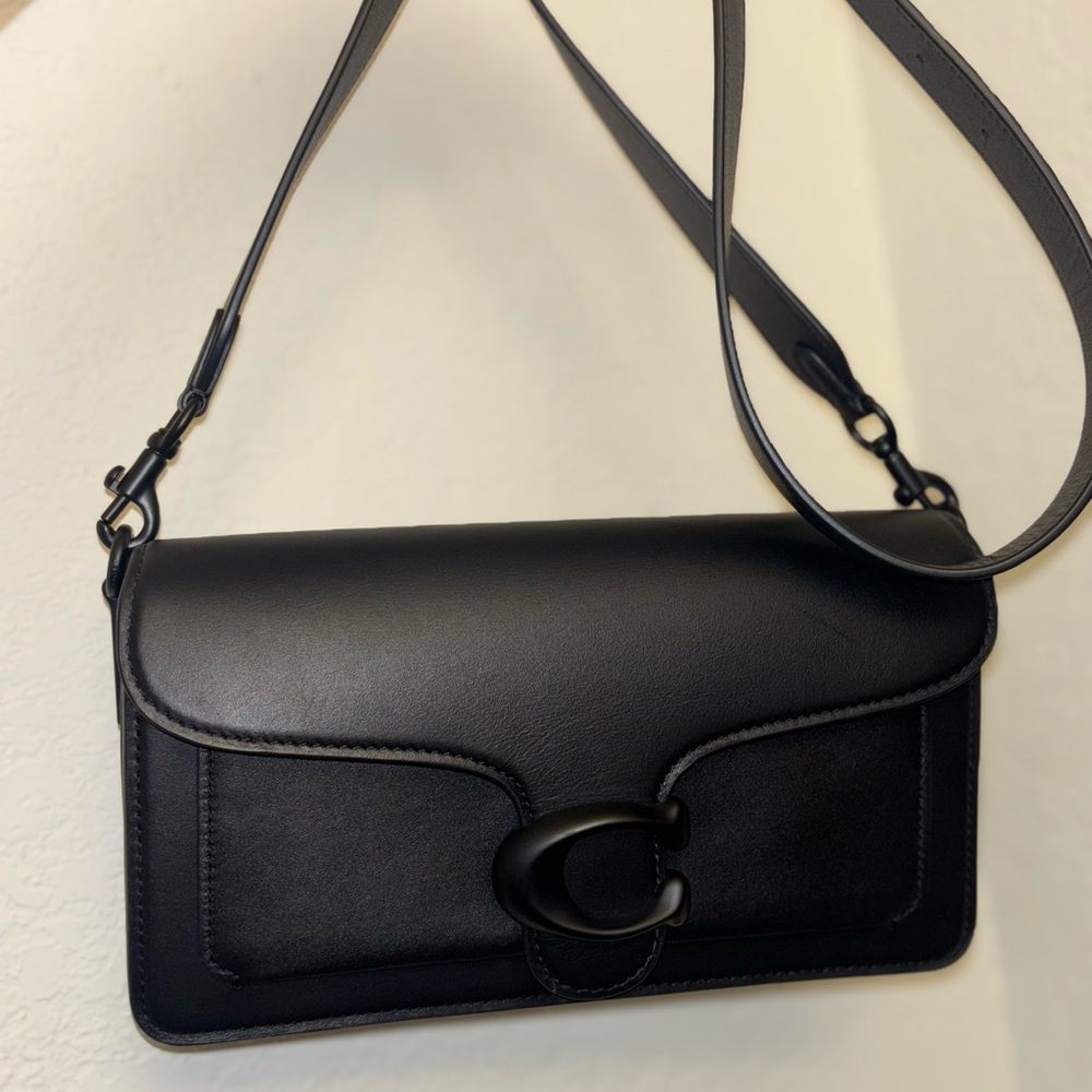 Coach Black Crossbody Bag with Adjustable Strap